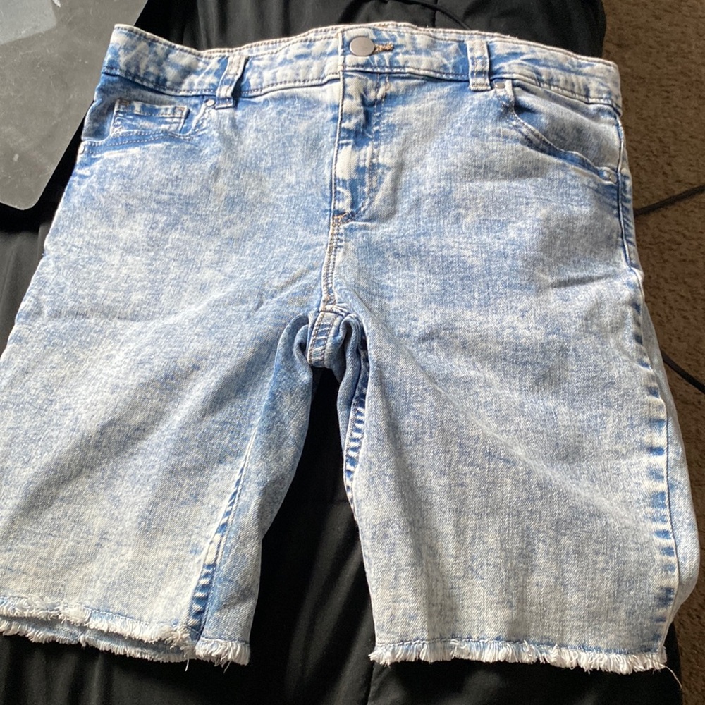 Denim shorts size 14 wonder nation